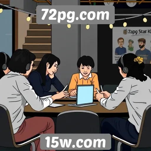 Explorando os recursos de comunidade do site 72pg